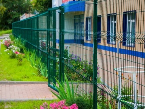 3D заборы для детского сада 80 метров фото в Заречье