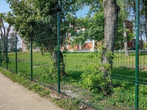 3D заборы для школы 90 метров фото в Заречье