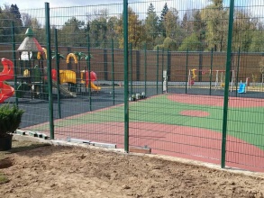Забор на детскую площадку 50 метров фото в Заречье